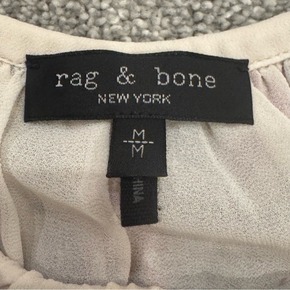 NWOT Rag & Bone Bailey Silk Blend Mini Floral Sleeveless Dress size Medium - Picture 5 of 11